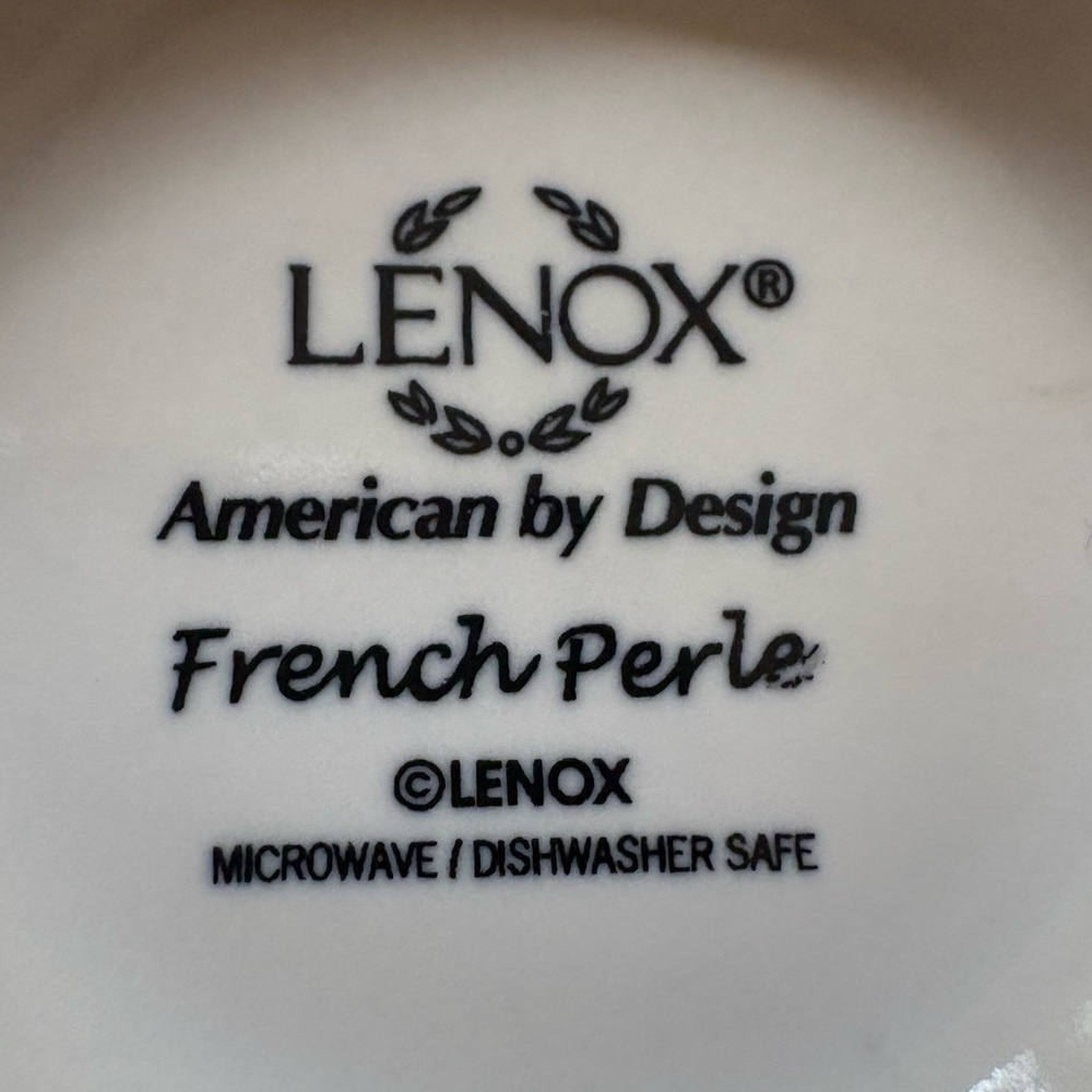 Lenox French Perle creamer - Picture 2 of 13